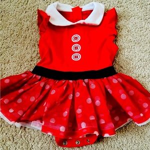 Baby girl Disney tutu Minnie Mouse onesie